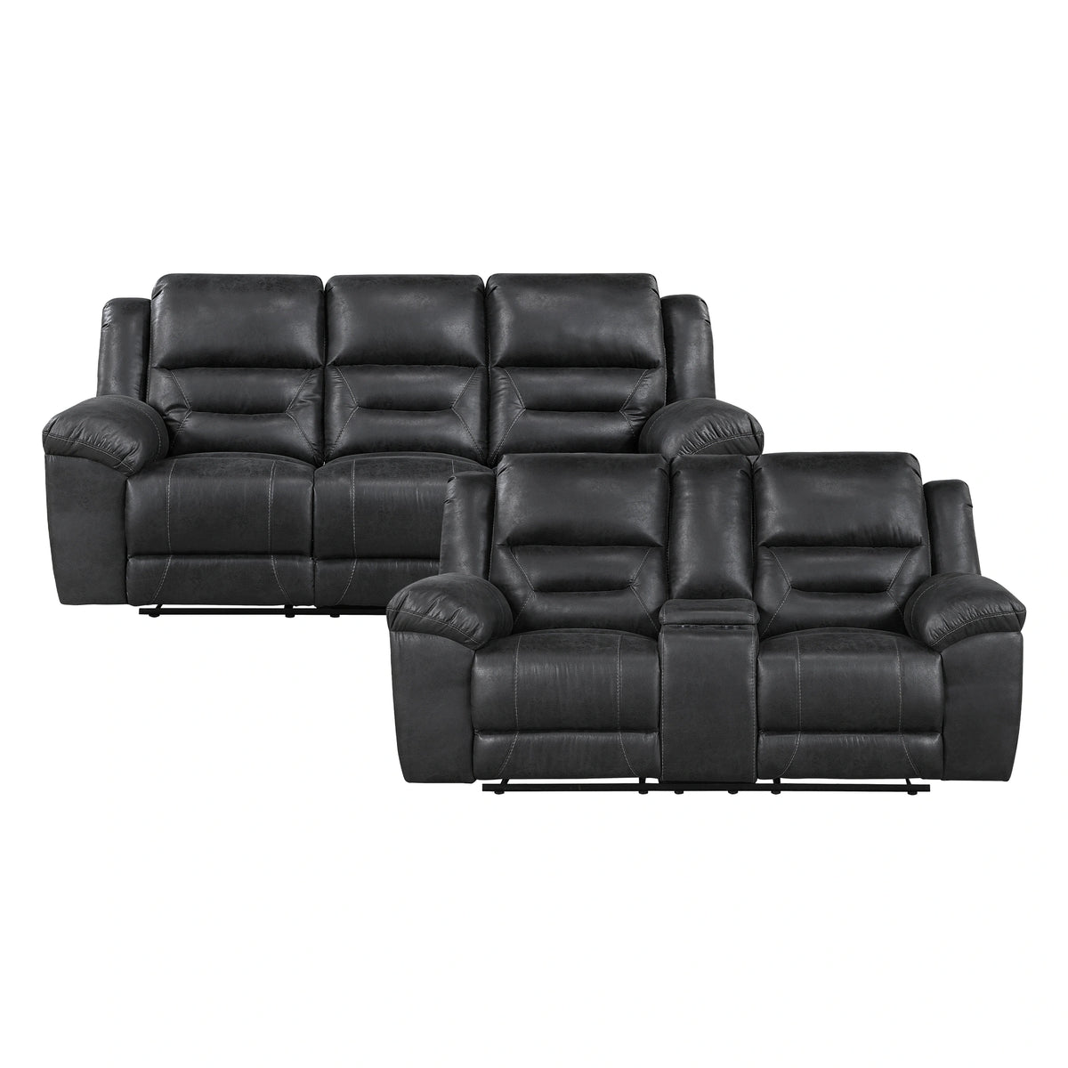 Hazen-2pc Set: Sofa, Love image