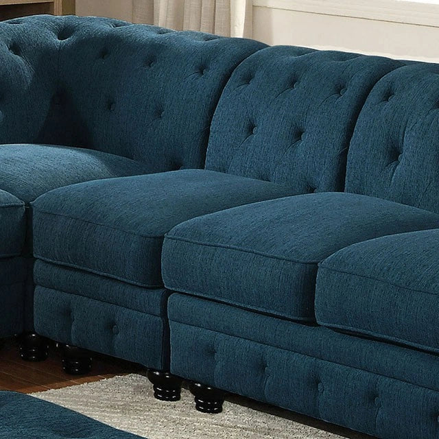 Stanford Armless Chair Teal