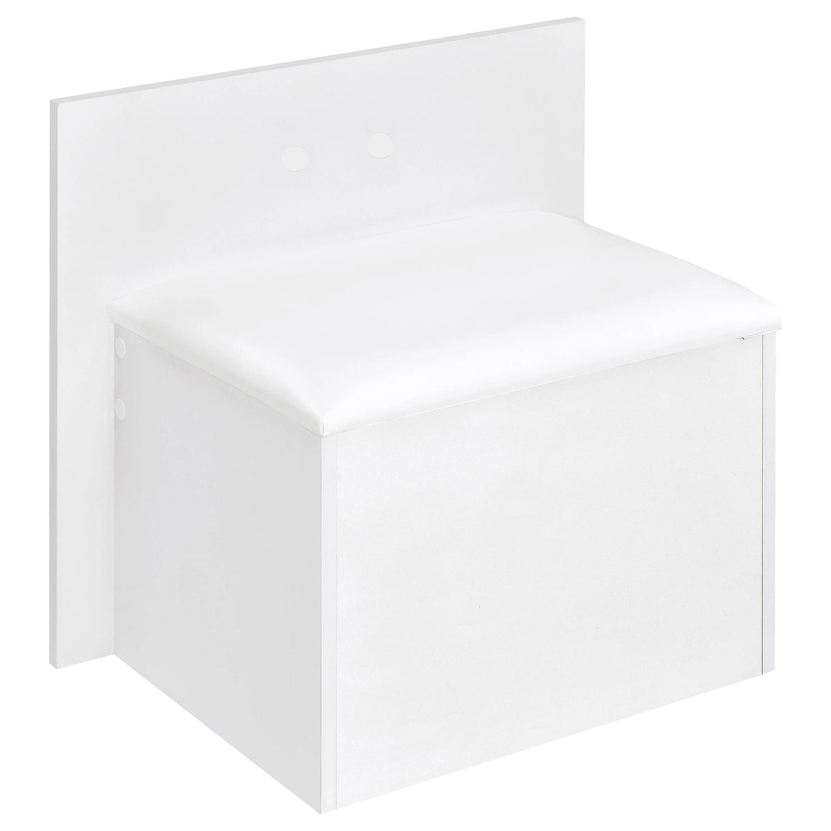 Flora Makeup Vanity Table with LED Mirror and Stool Set