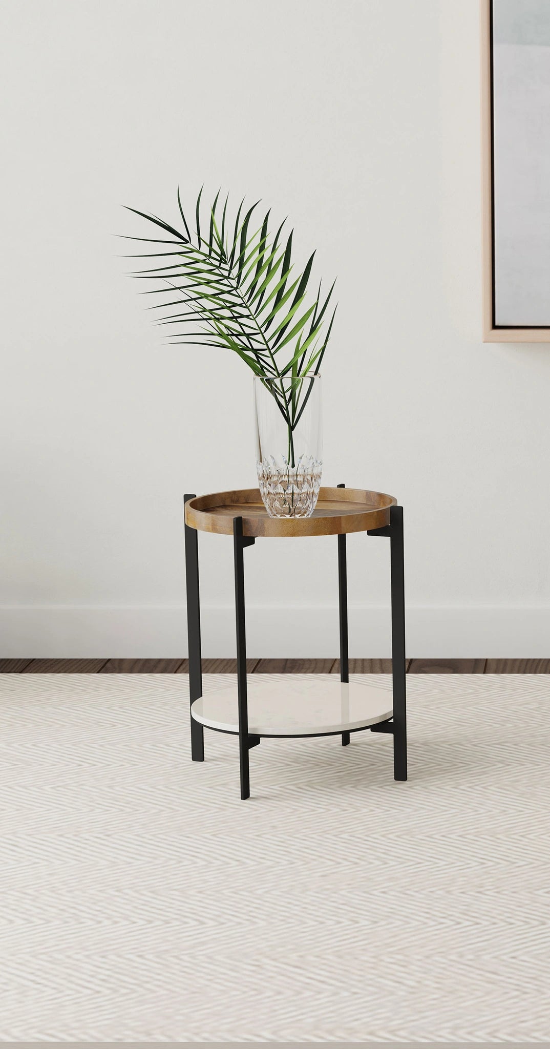 Adhvik End Table