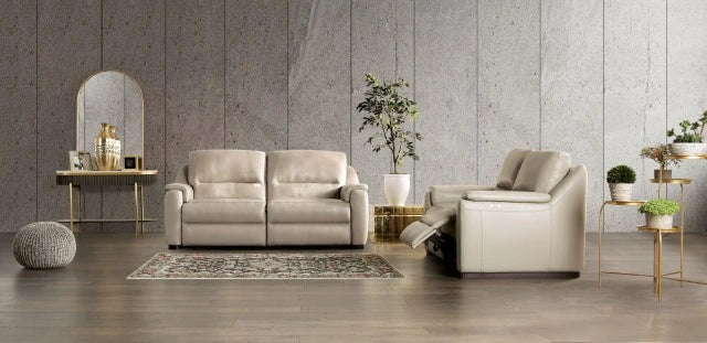 ALTAMURA Power Sofa, Gray & Beige