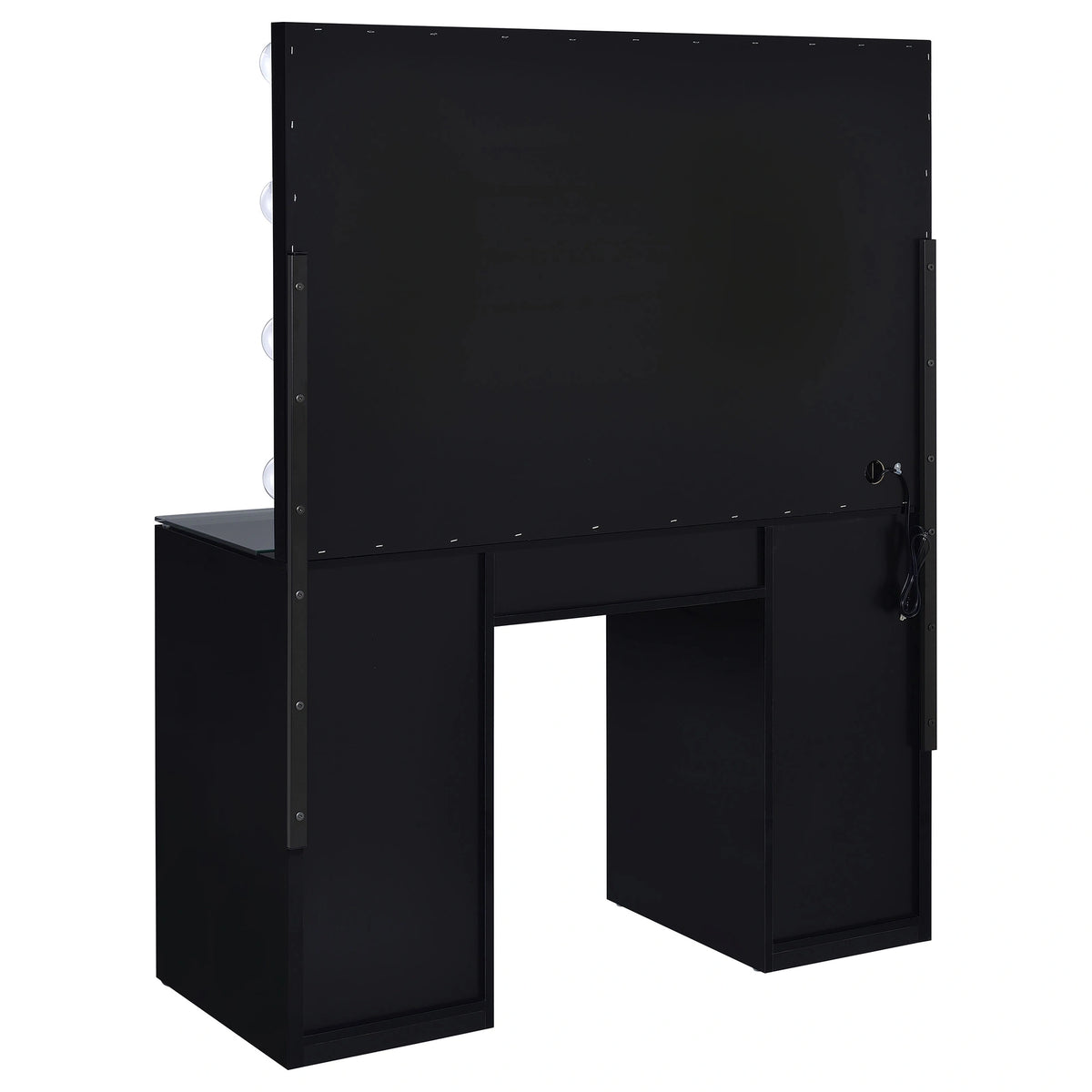 Acena Makeup Vanity Table with LED Mirror Set