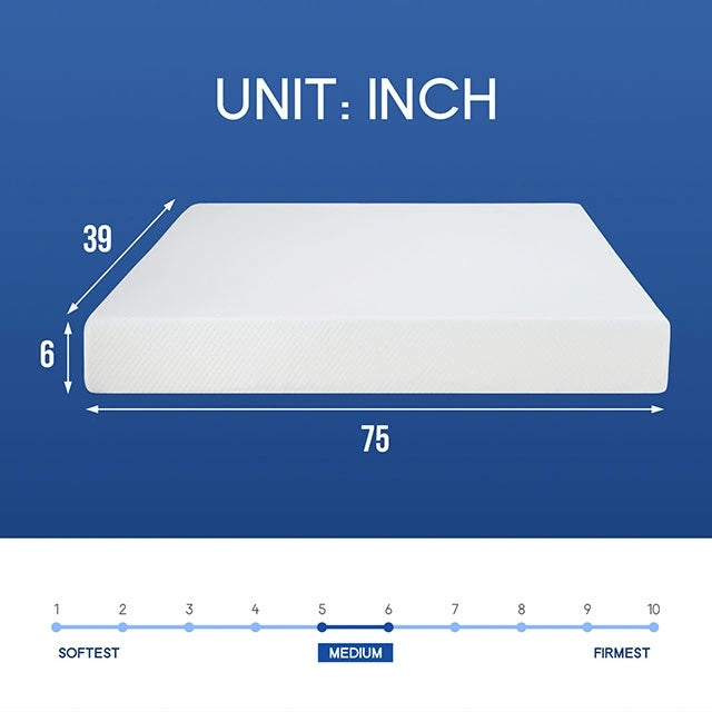 Artemisia 6" Full Memory Foam Mattress
