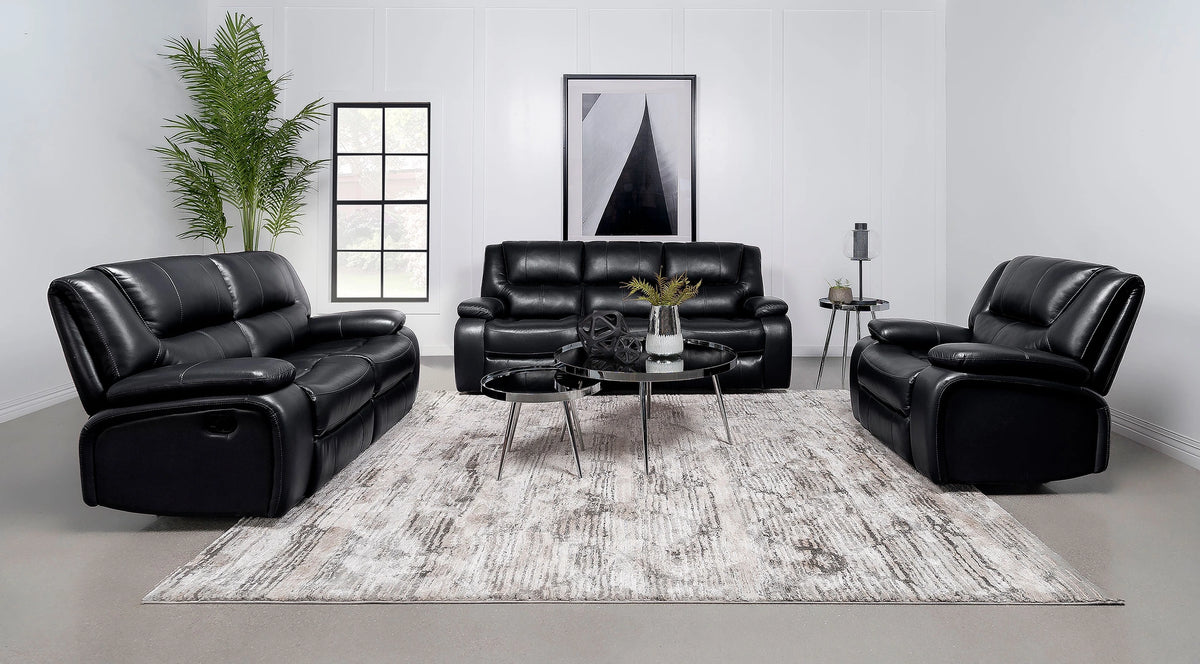 Camila Reclining Sofa Set