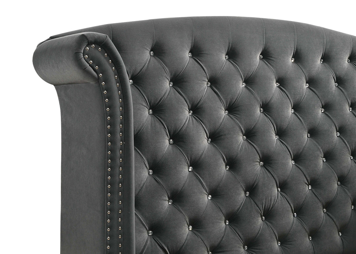 Melody Wingback Bed