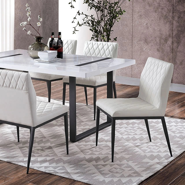 Alessia 7 Pc Dining Table Set