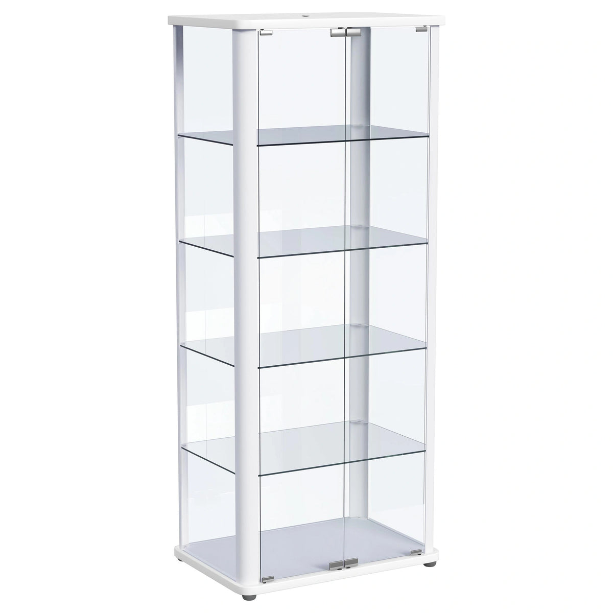 Aero Curio Cabinet with LED Lighting