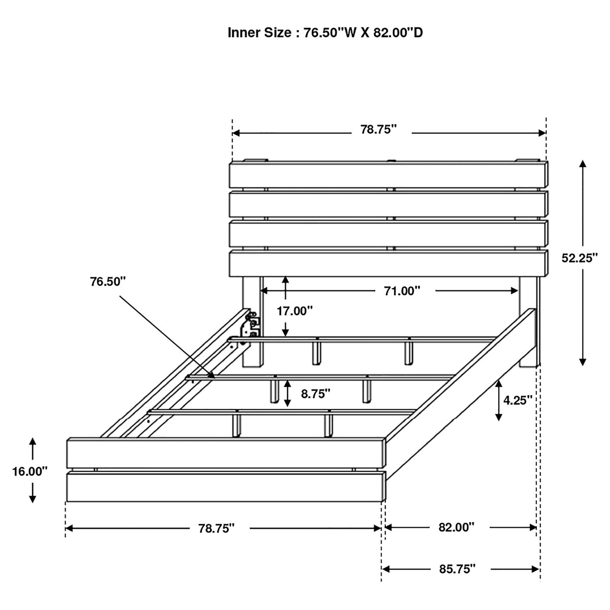 Brantford Panel Bed
