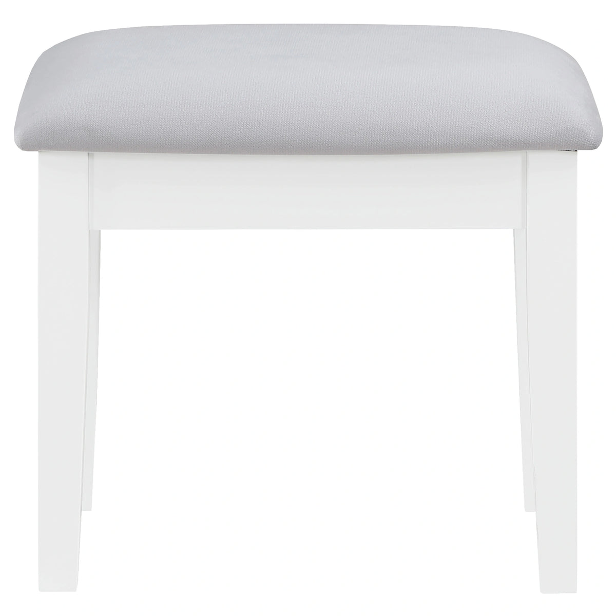 Regina Makeup Vanity Table with LED Mirror and Stool Set