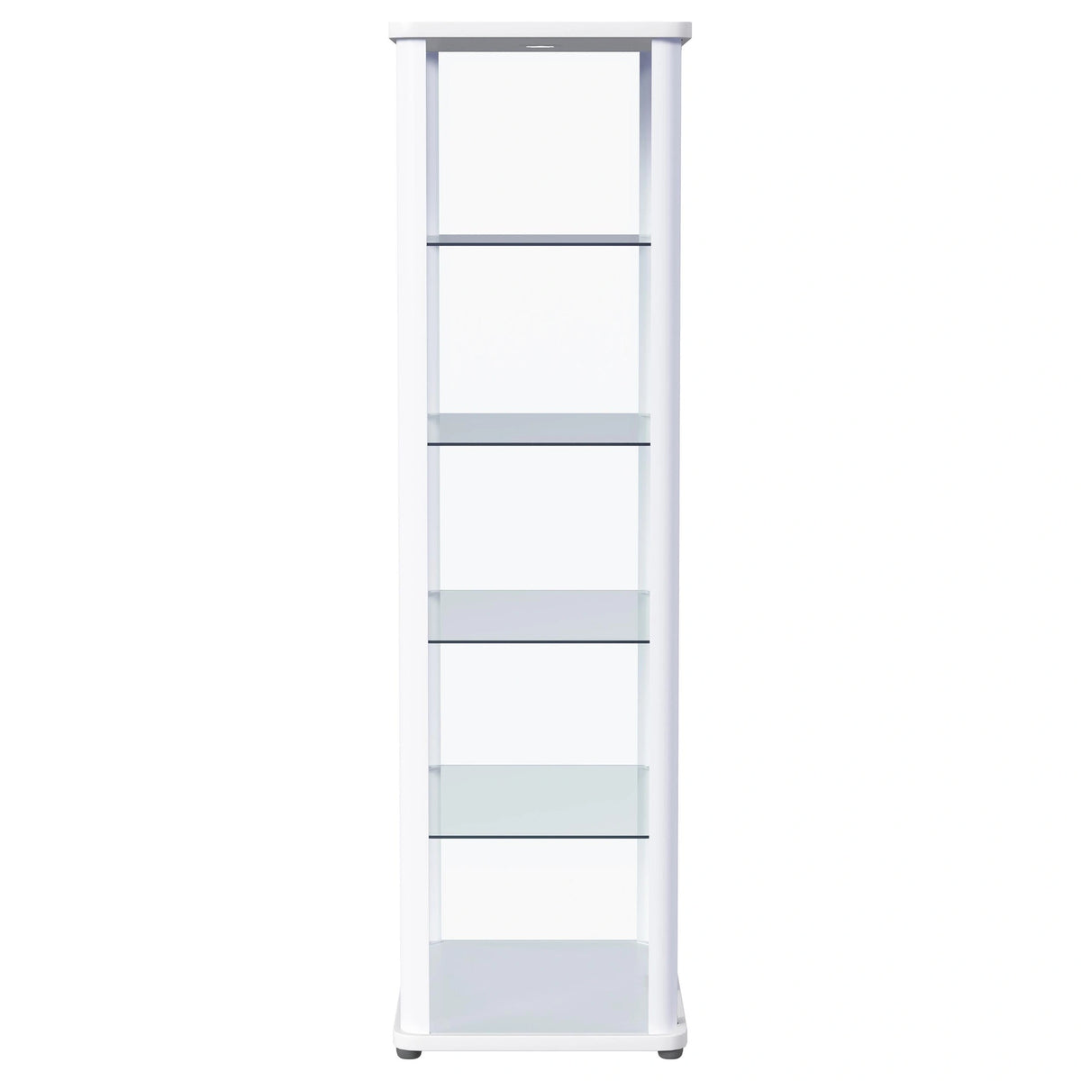 Aero Curio Cabinet with LED Lighting