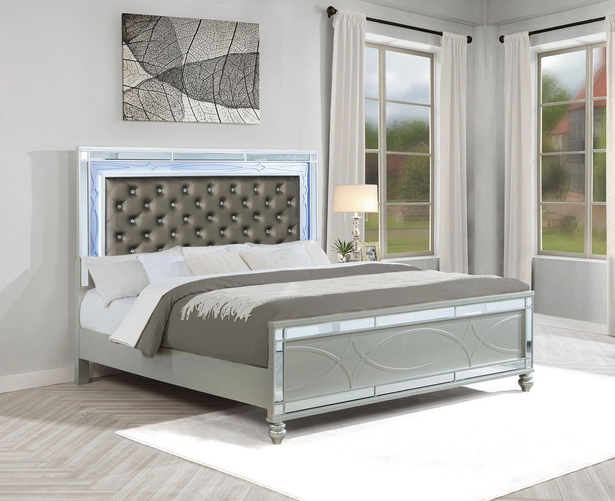 Gunnison Panel Bed with LED Lighting