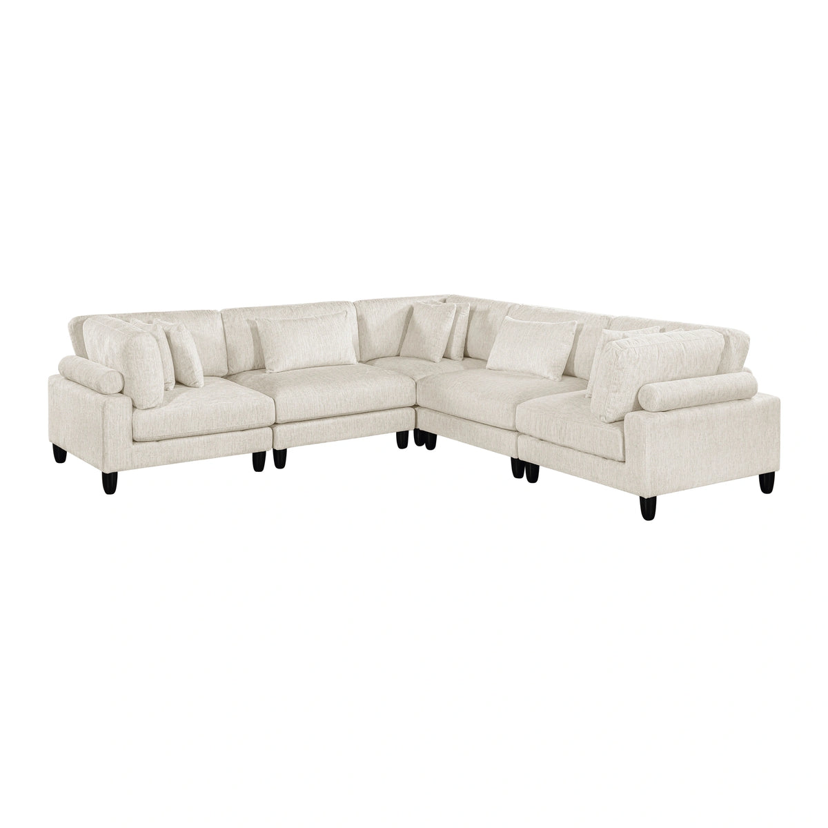 ;Robstown-(5)5-Piece Modular Sectional image