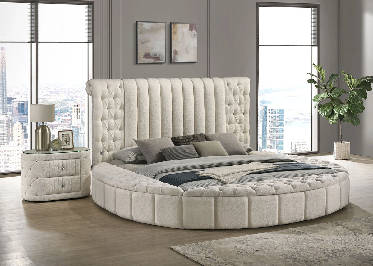 Sonya Panel Floor Storage Bed