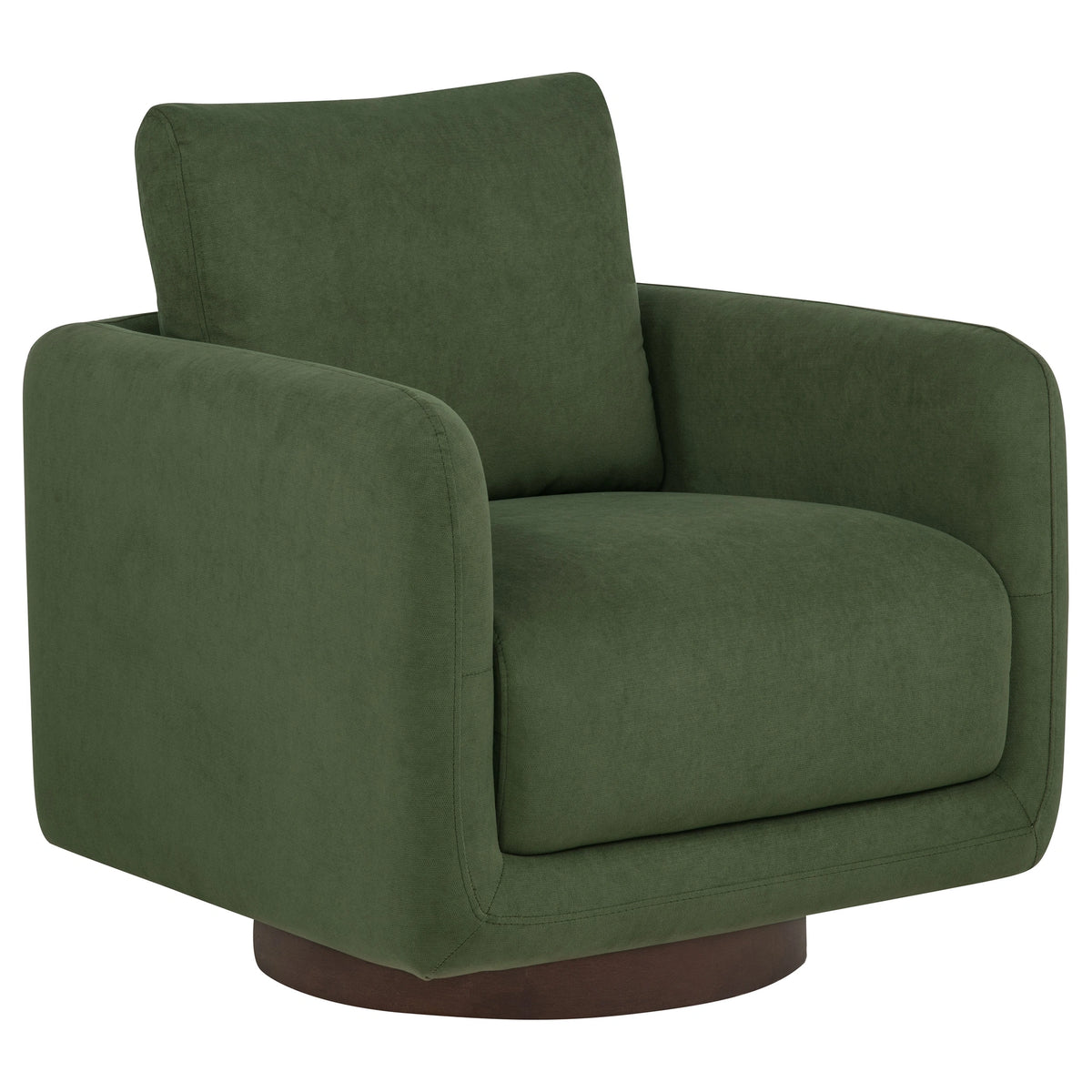 Iris Upholstered Swivel Accent Chair