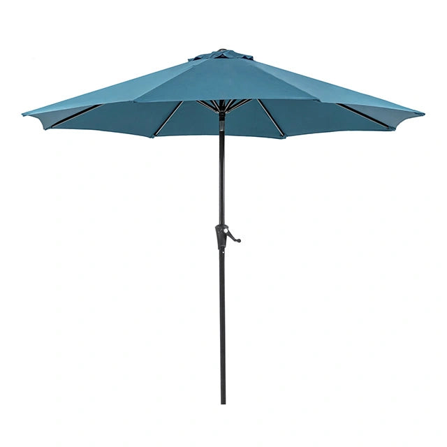 Tano 9' Outdoor Umbrella + 21" Round Base