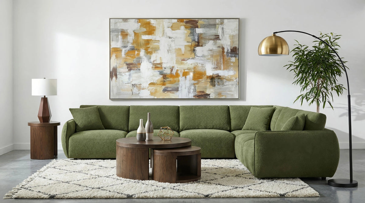 Elysia Upholstered Modular Corner Chair
