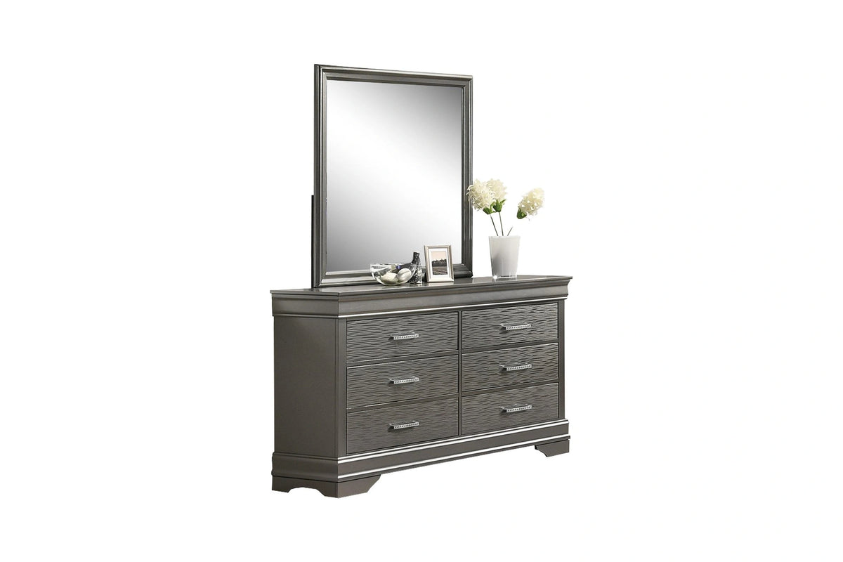 Liihfd Mirror in Dark Gray