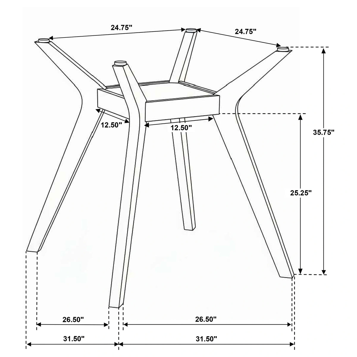 Paxton Counter Height Dining Table