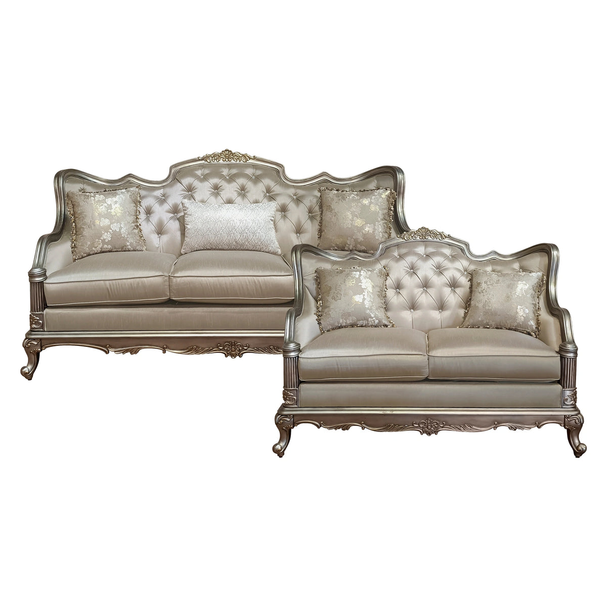Florentina-2pc Set: Sofa, Love image