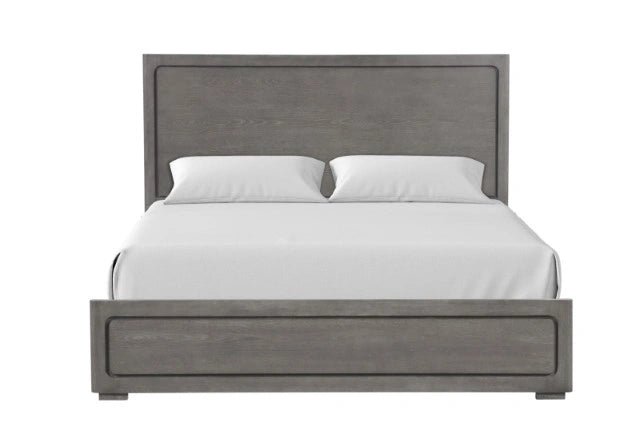 Crowthorne E.King & Queen Bed Grey & White
