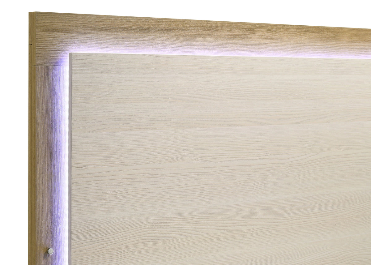 Hyland Panel Bed with LED Lighting