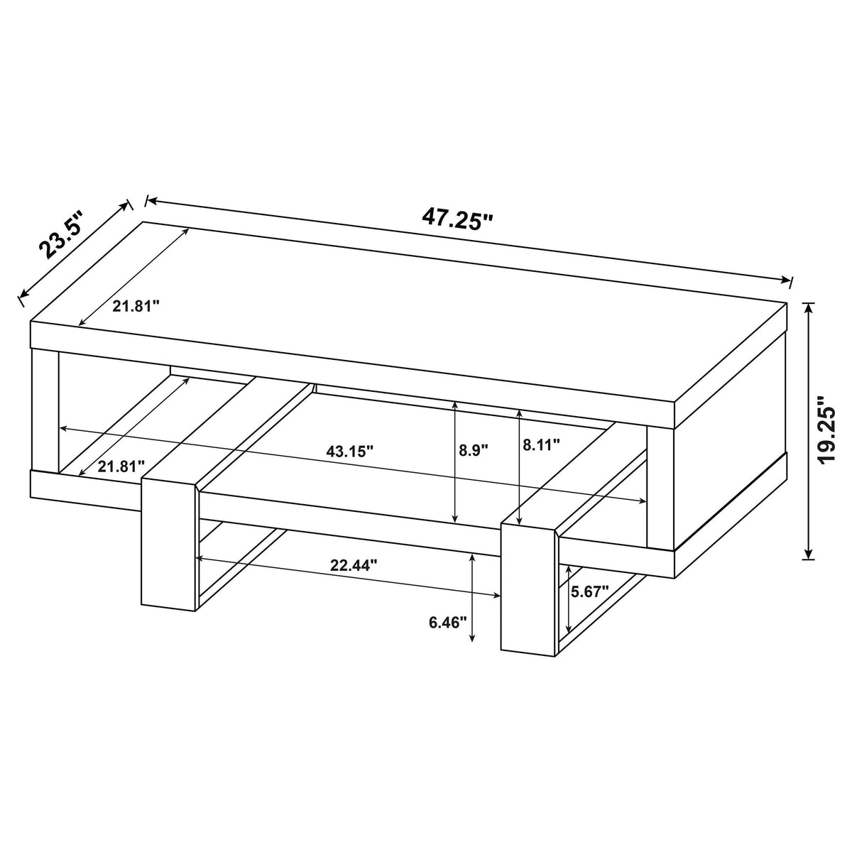 Dinard Coffee Table