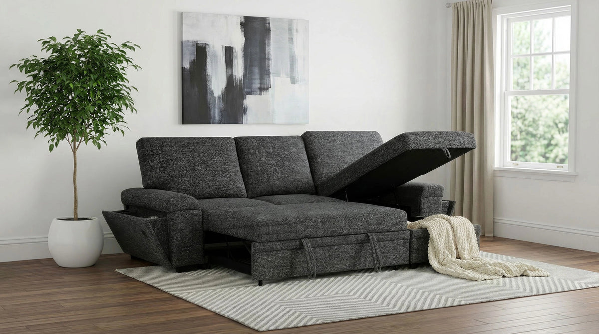 Demko Sleeper Sectional Sofa