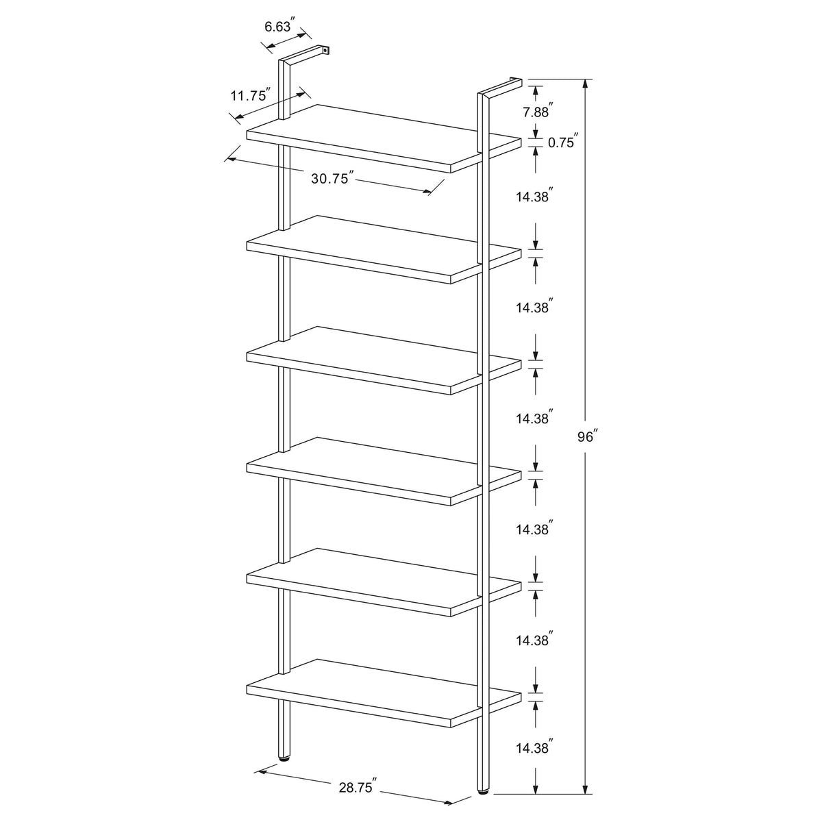 Owens Wall Shelf (3 Wall Shelf)