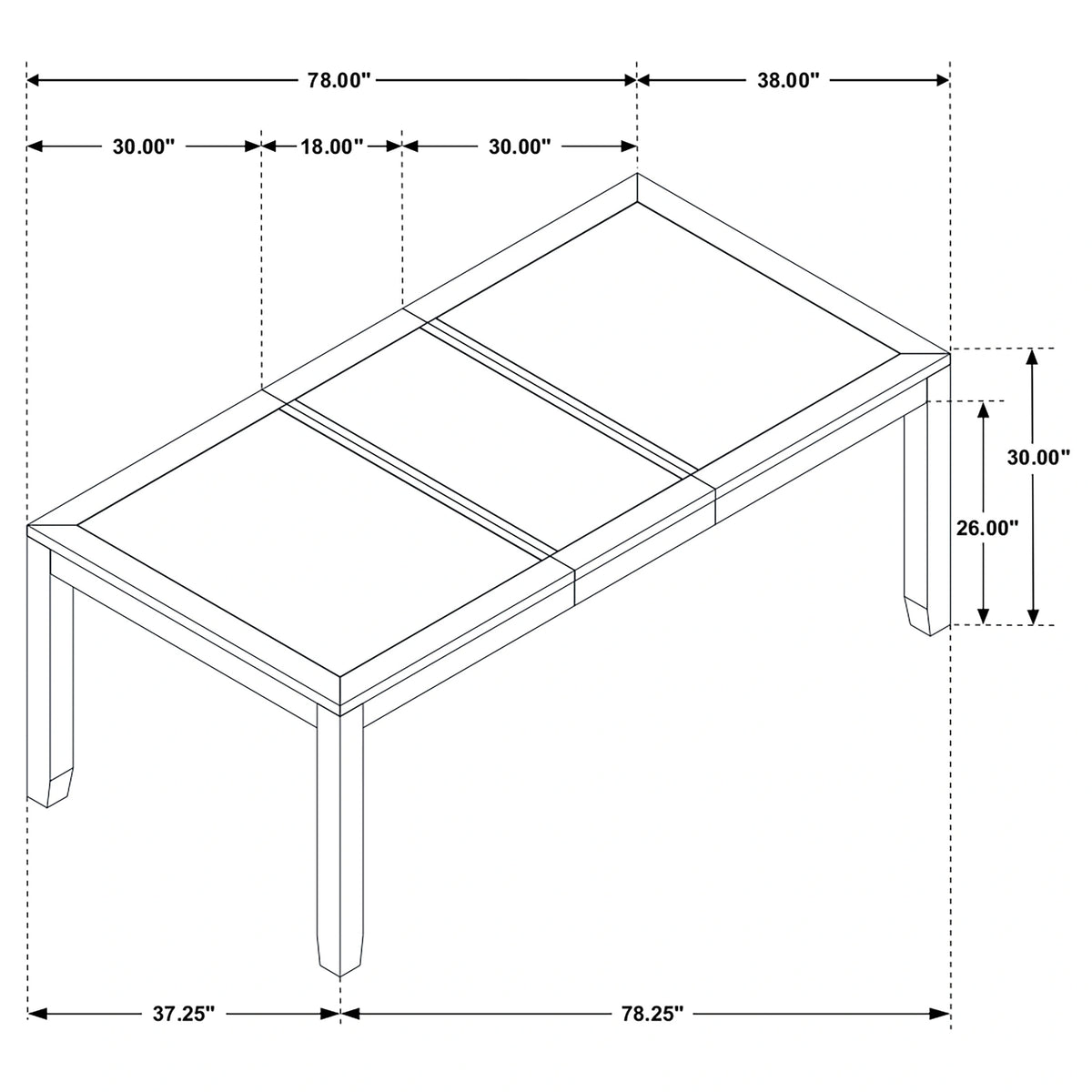 Elodie Extension Dining Table
