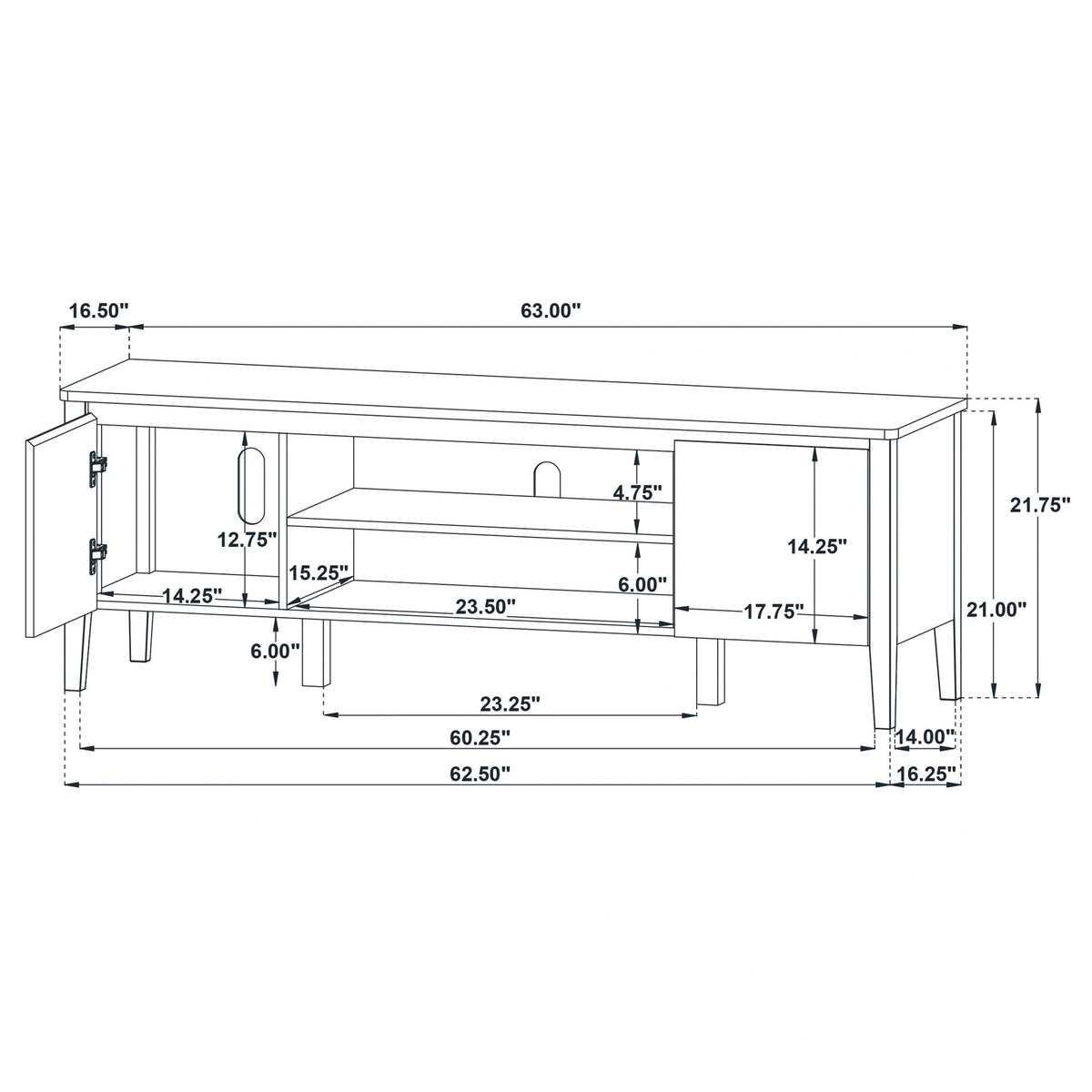 Thori 63-inch TV Stand