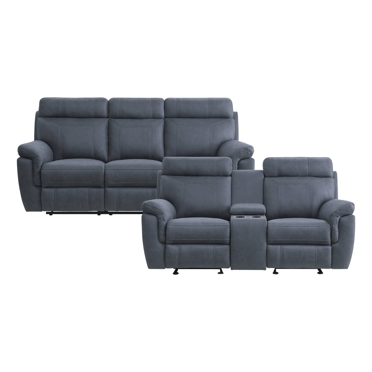 Clifton-2pc Set: Sofa, Love image