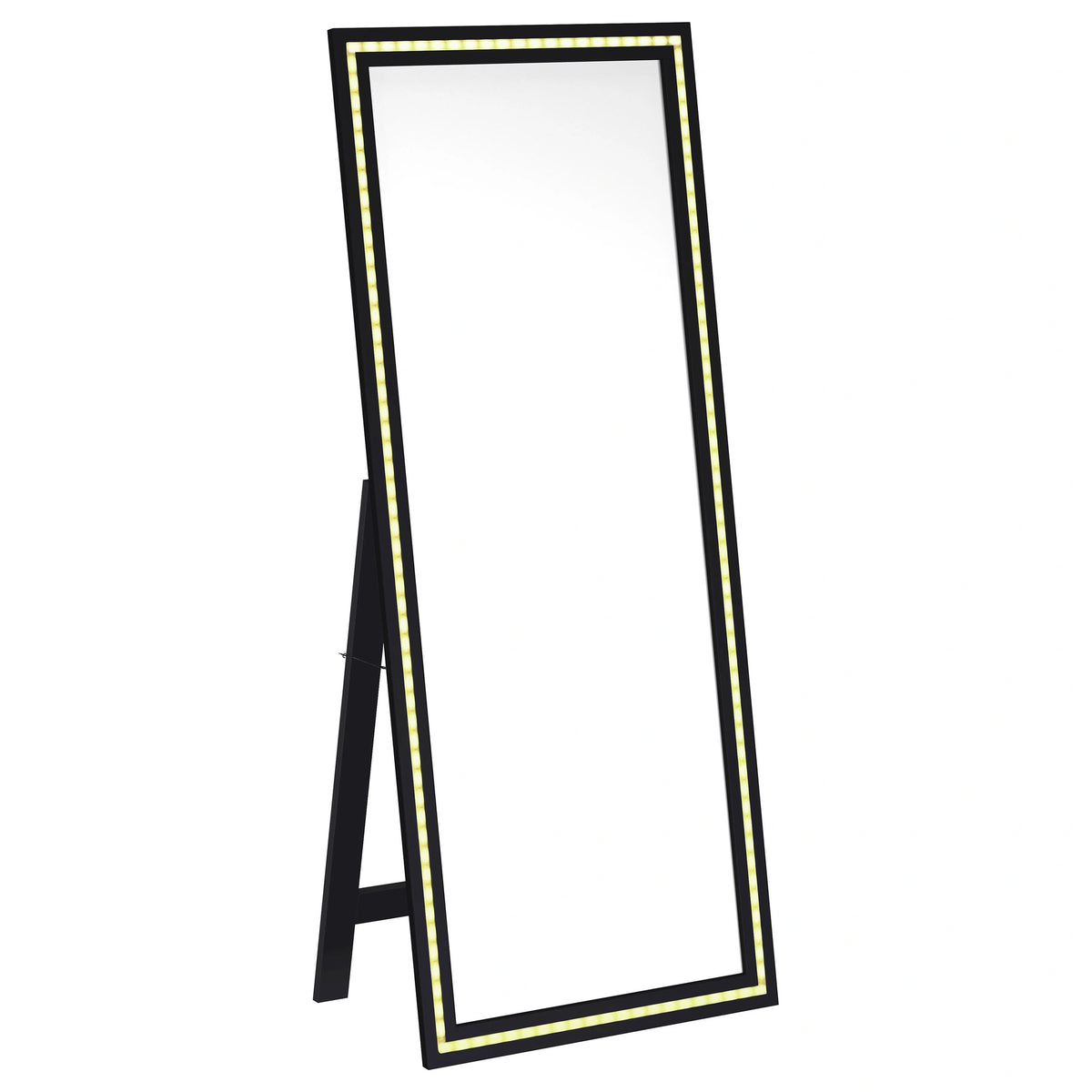 Windrose Standing Mirror with LED Lighting