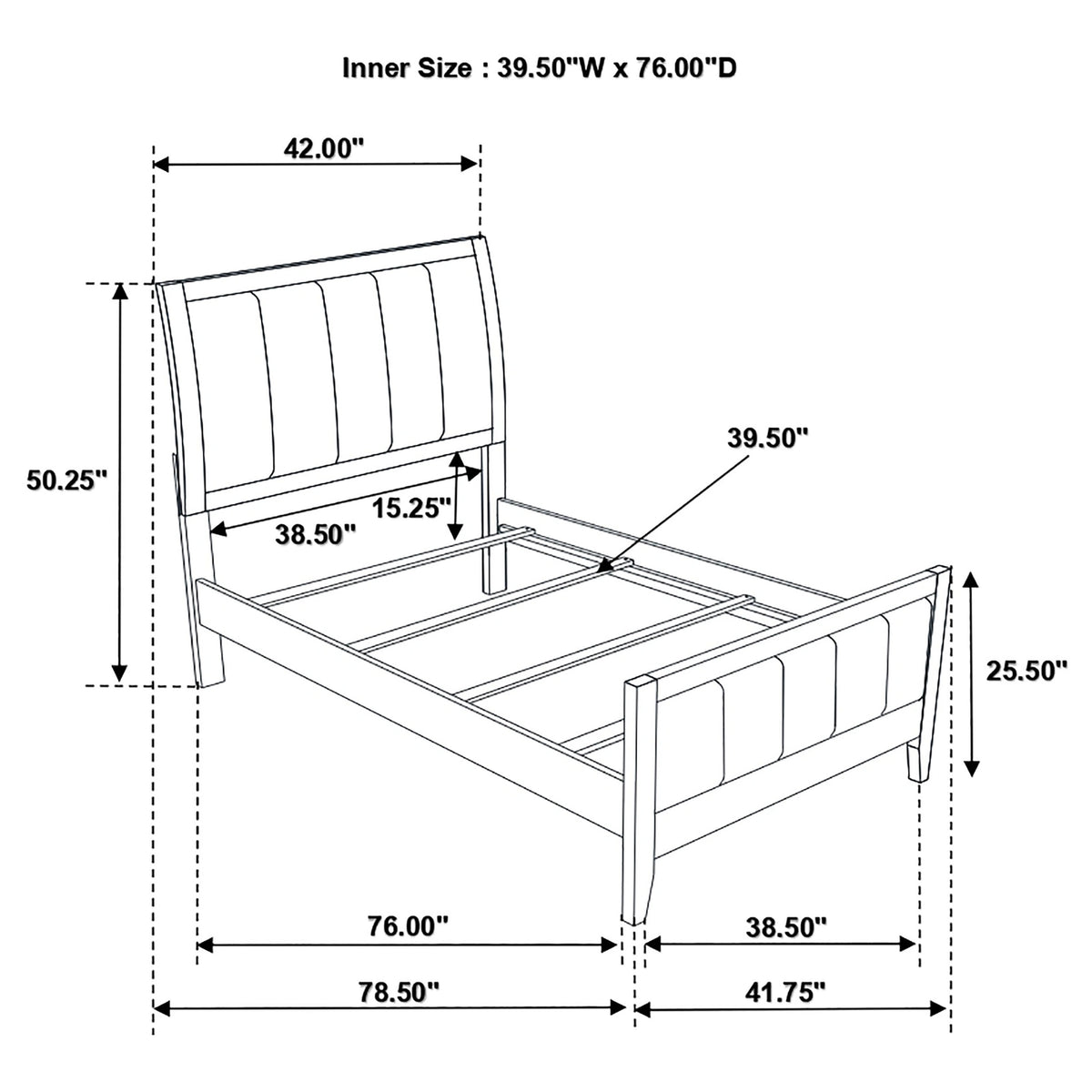 Carlton Panel Bed