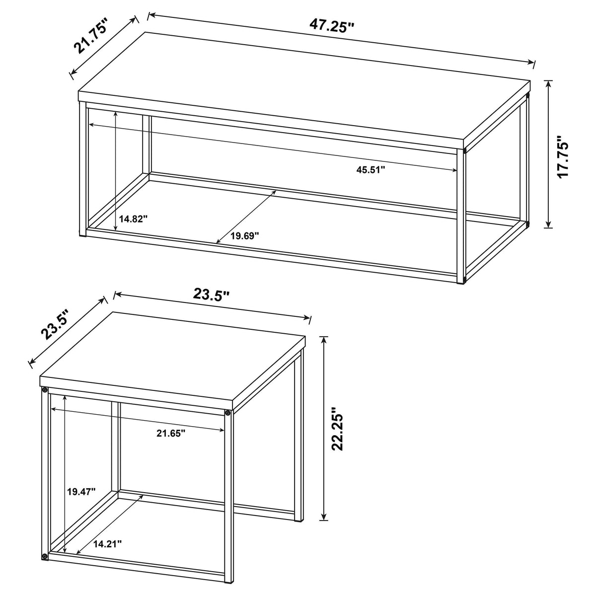 Straden Coffee Table Set
