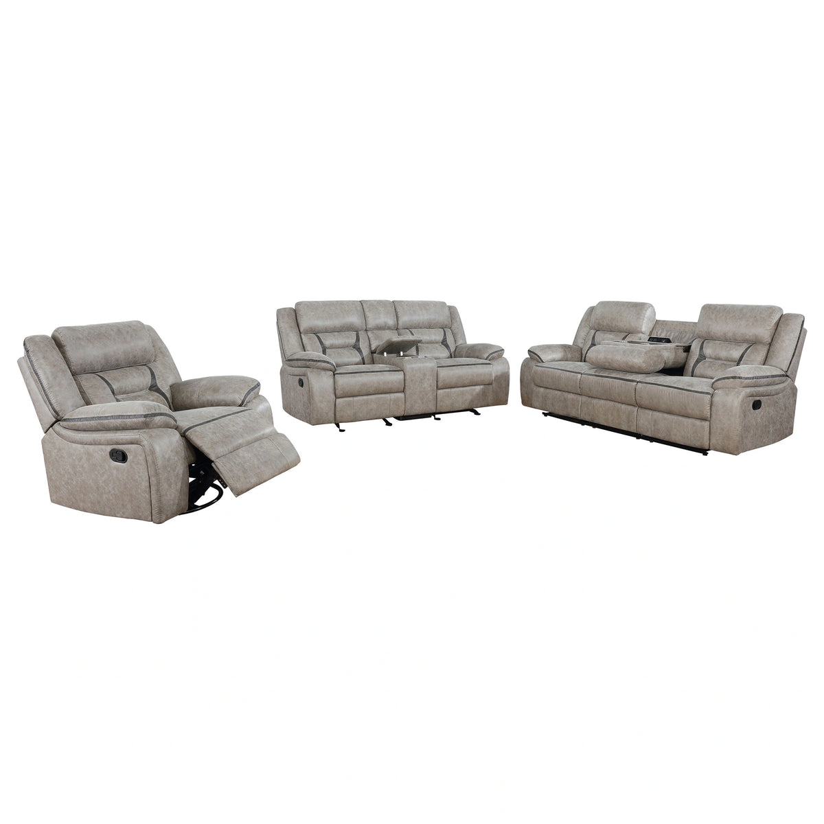 Greer Reclining Sofa Set