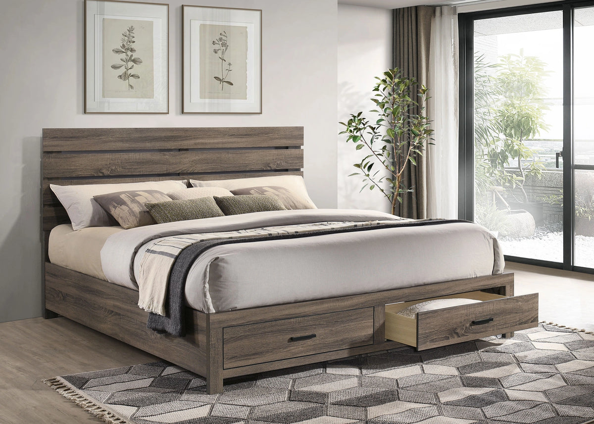 Brantford Panel Platform Storage Bed