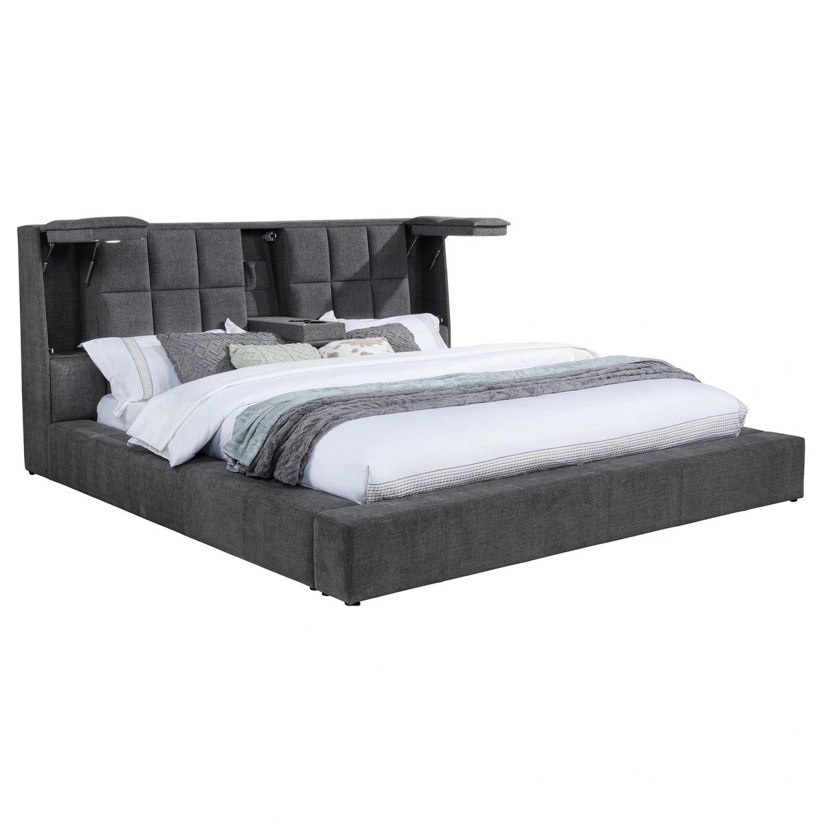 Dreux Panel Platform Bed