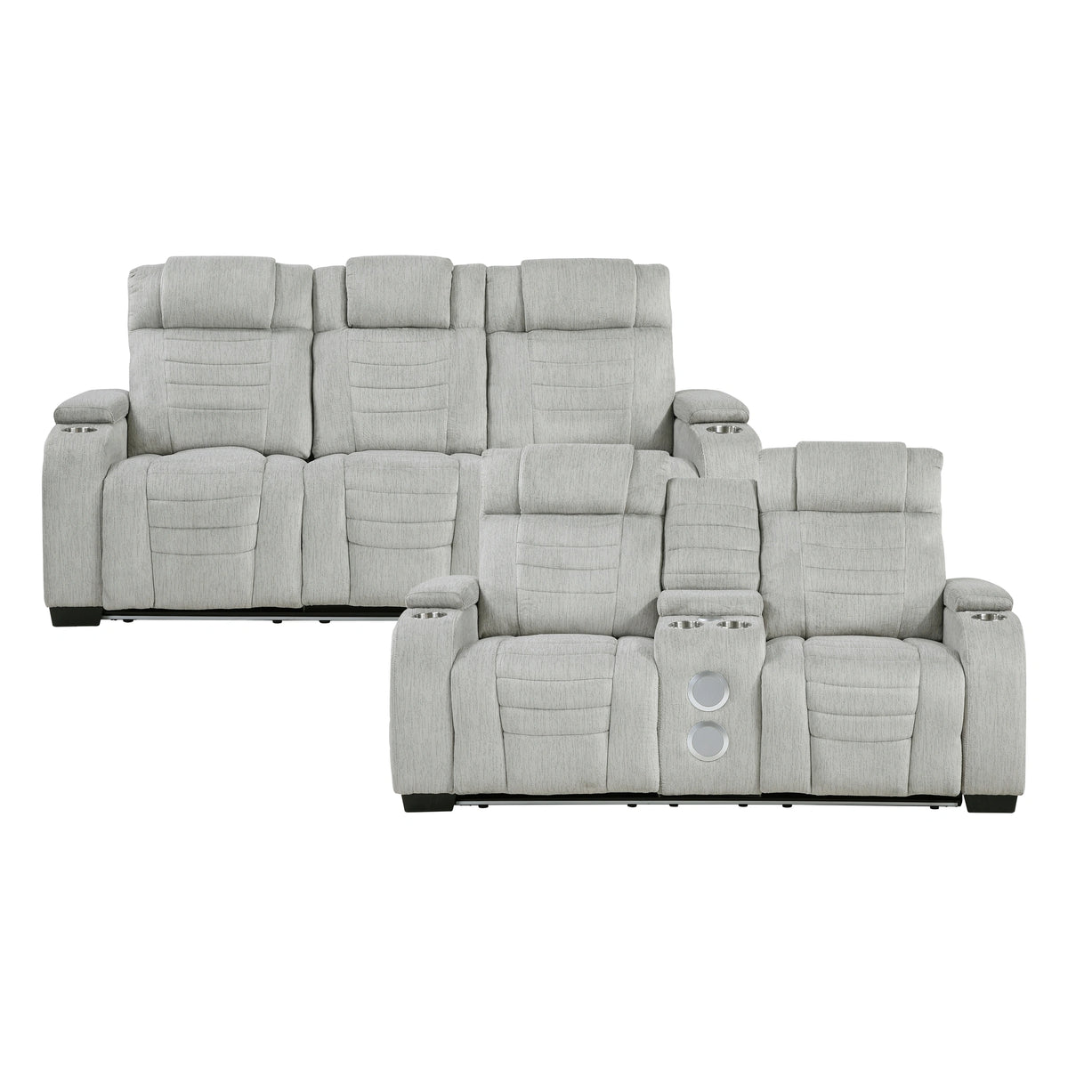 Ronan-2pc Set: Sofa, Love image