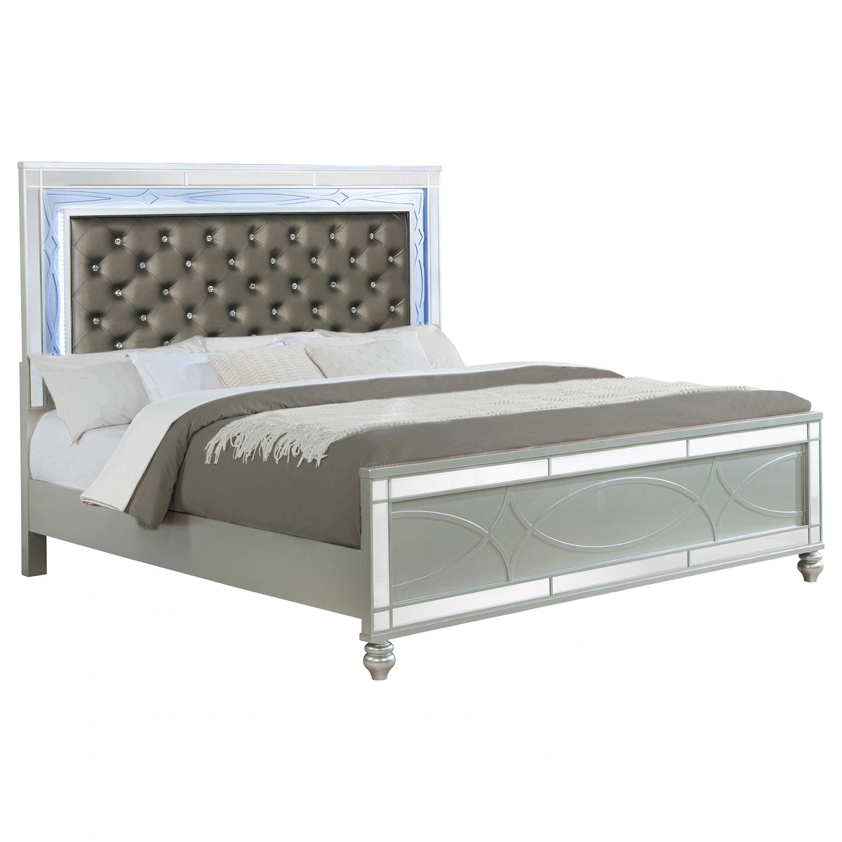 Gunnison Panel Bed with LED Lighting