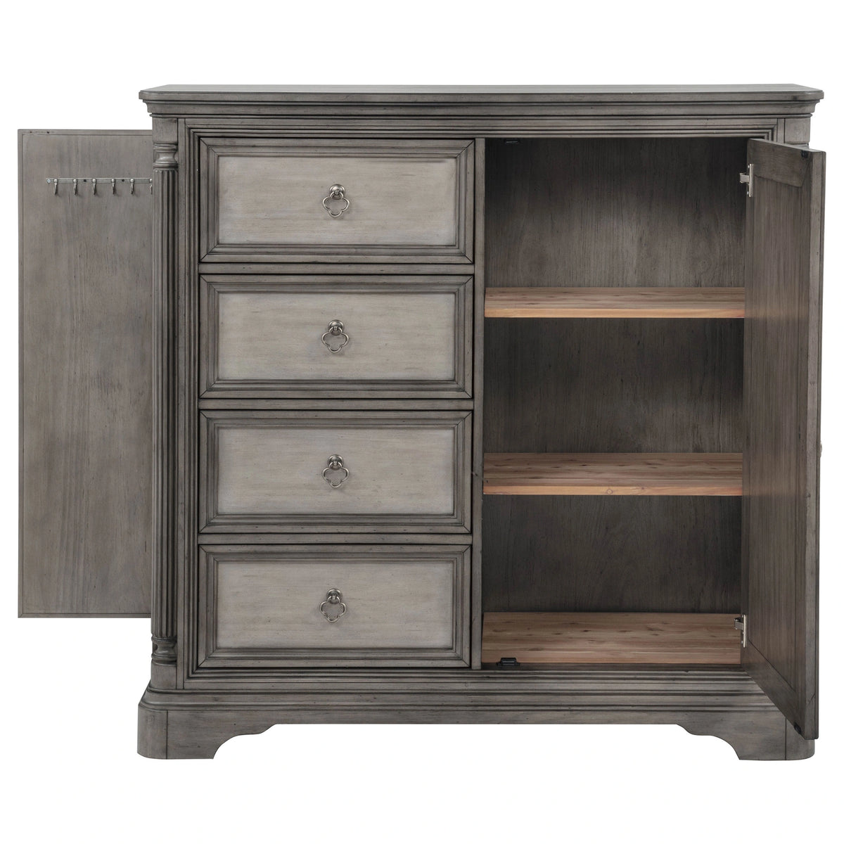 Cresswell 4-drawer Door Chest