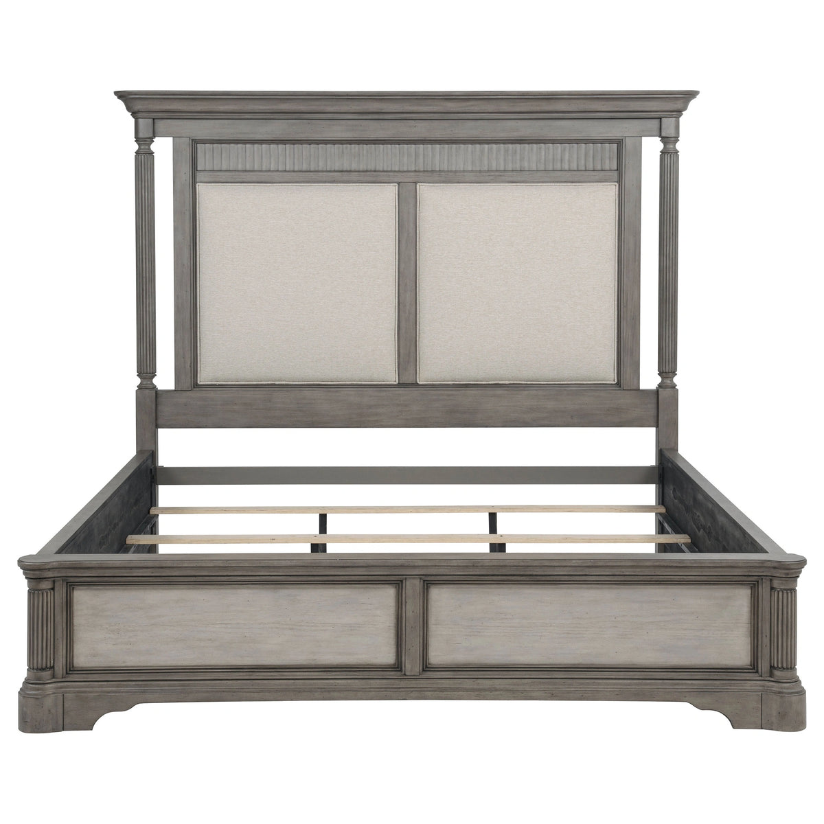 Cresswell Upholstered Panel Bed