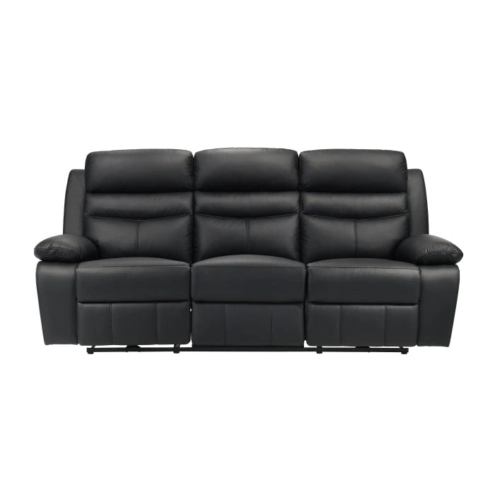 9628BLK-3PW - Power Double Reclining Sofa