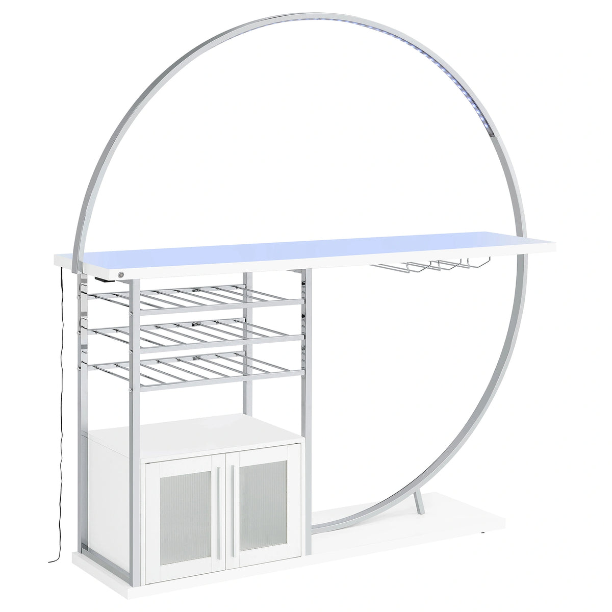 Risley Wine Cabinet with LED Lighting