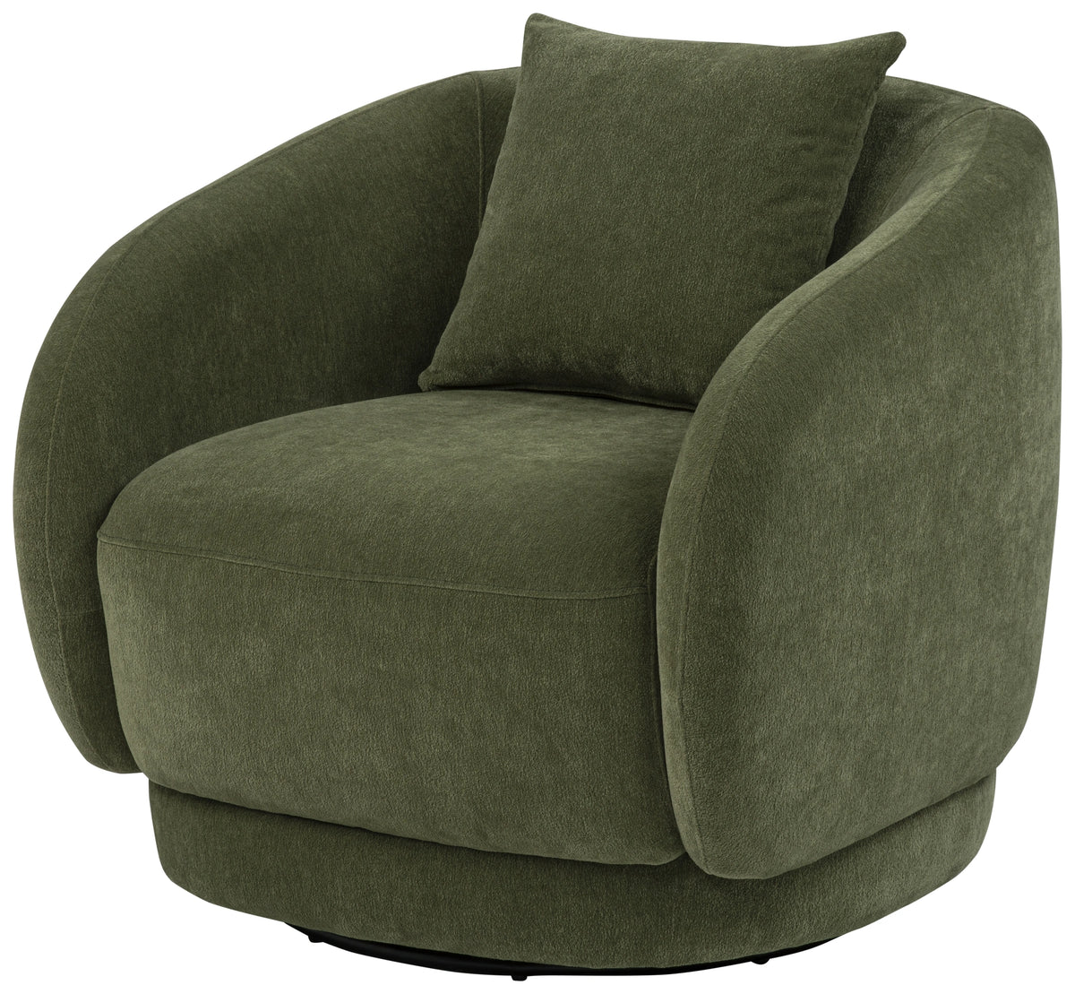 Arnaud Chenille Swivel Chair