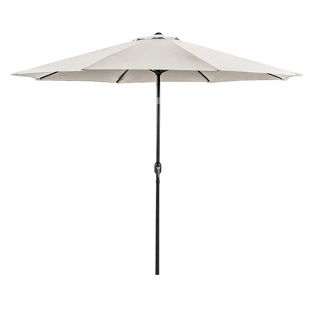 Mora 11' Outdoor Umbrella + 21" Round Base