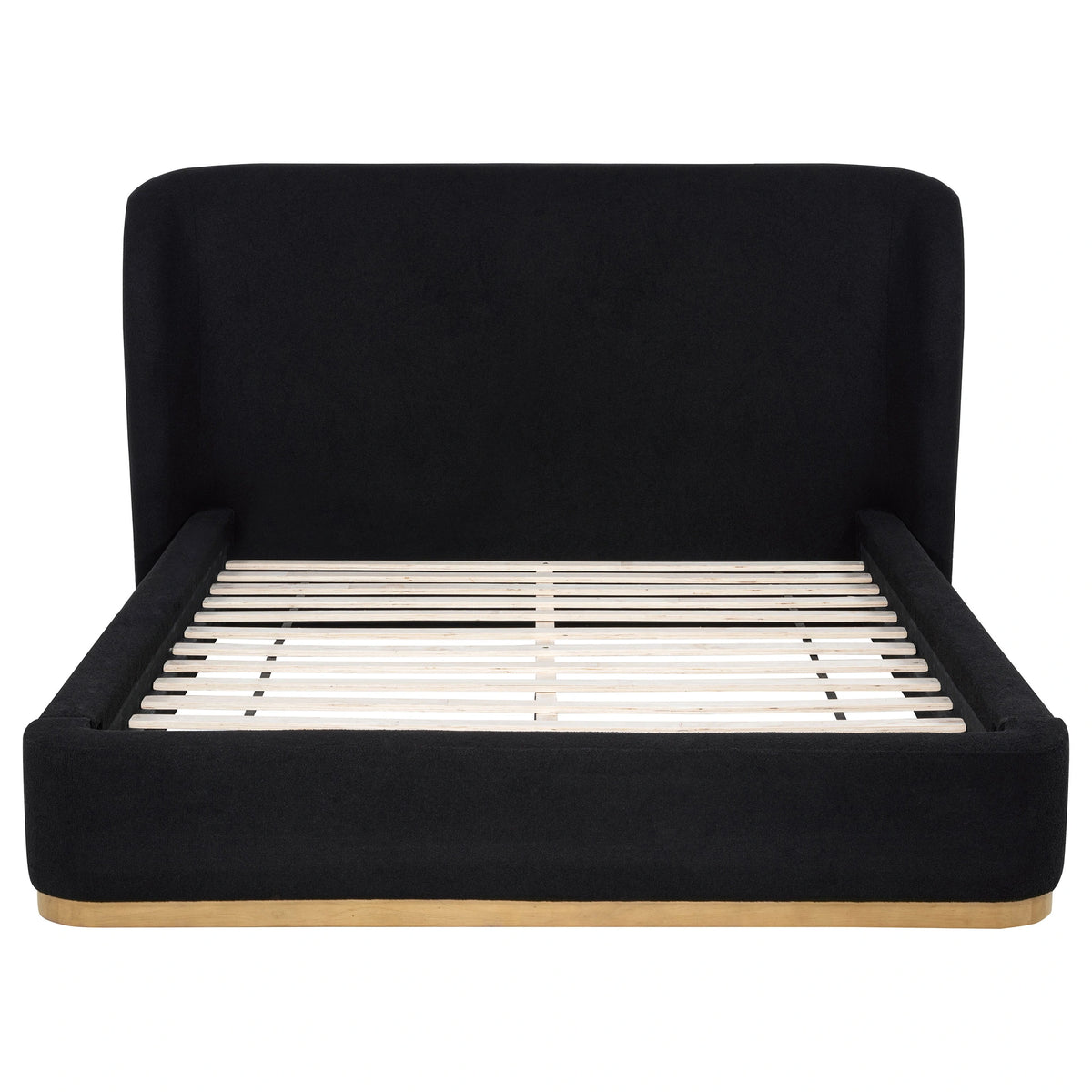 Blaire Upholstered Wingback Platform Bed