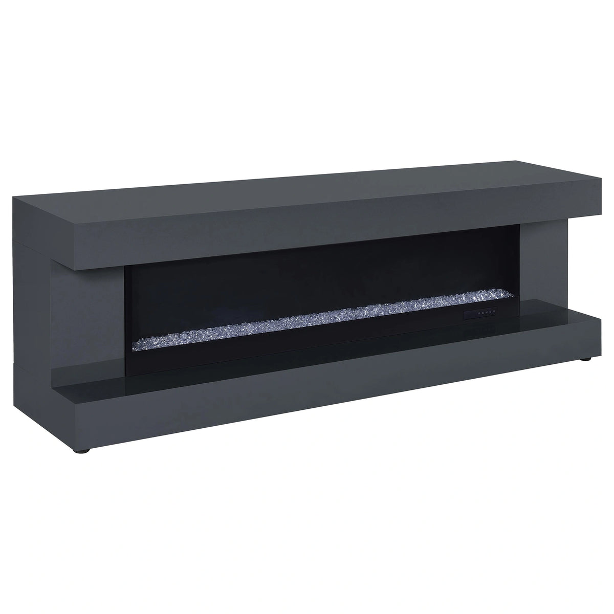 Mallory TV Stand Fireplace Console