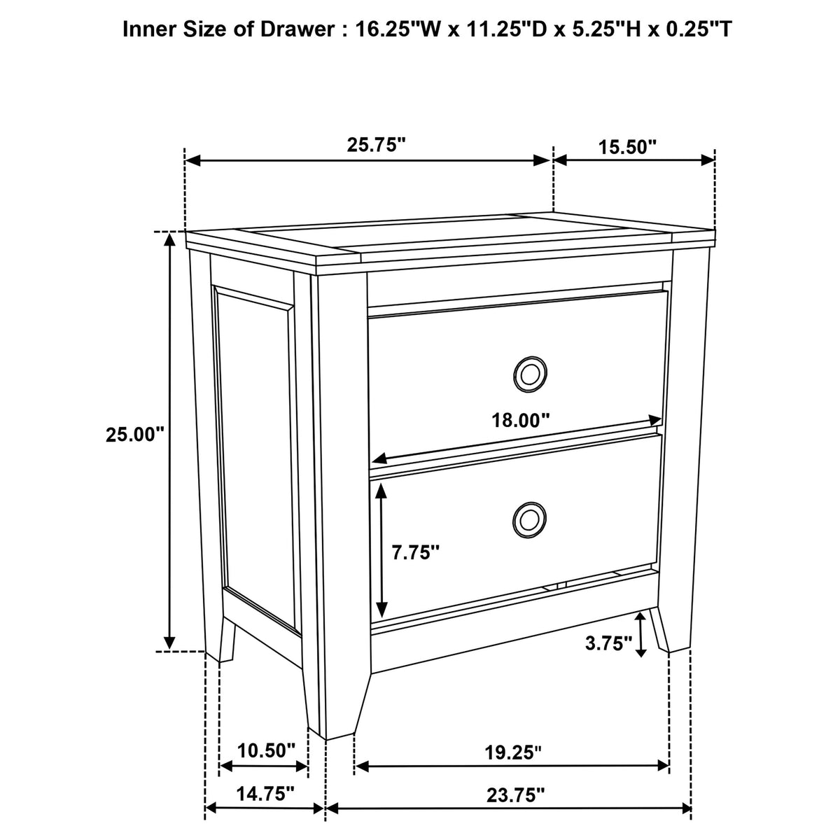 Hazlewood Nightstand