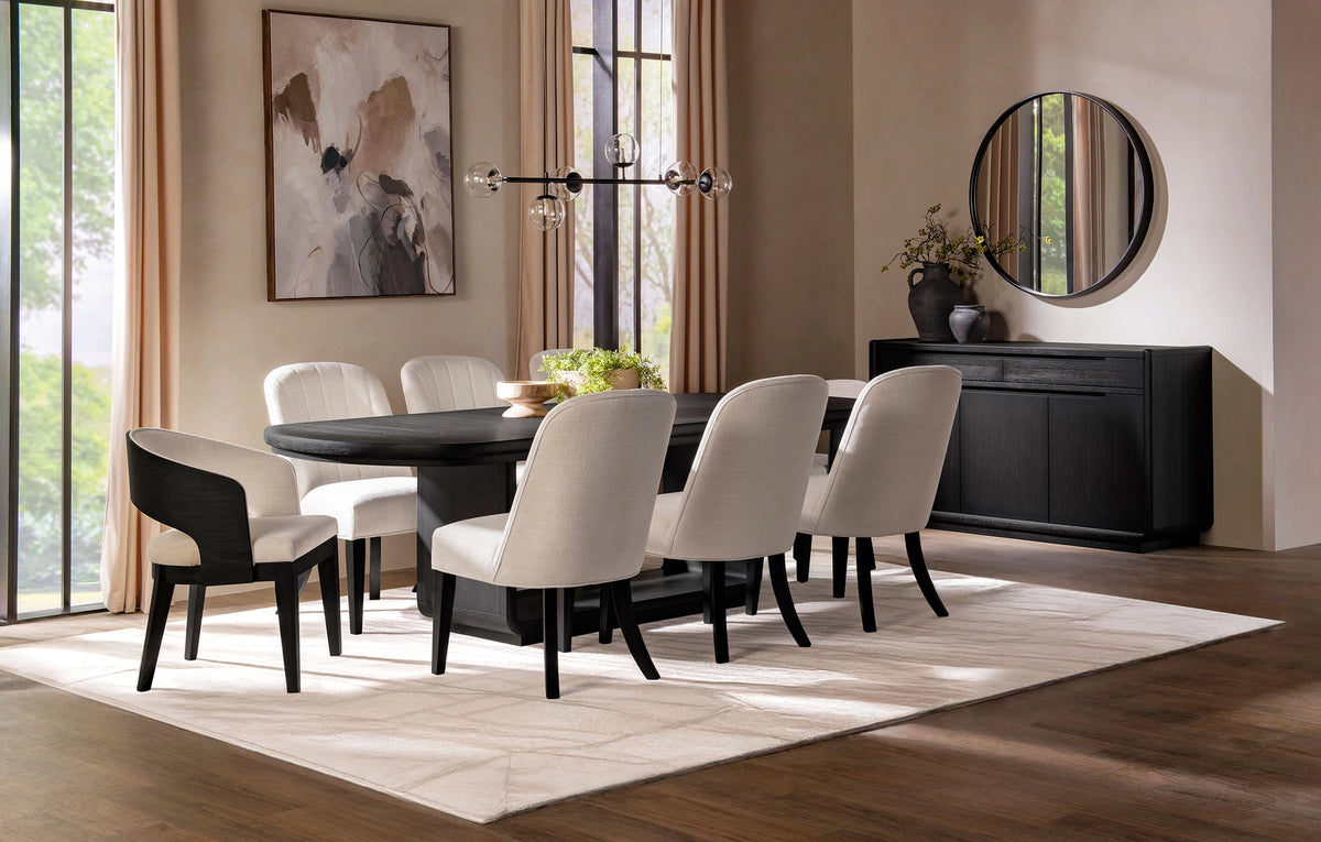 Leandro Dining Arm Chair of 2