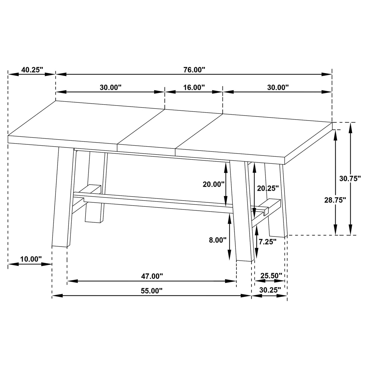 Middleton Extension Dining Table